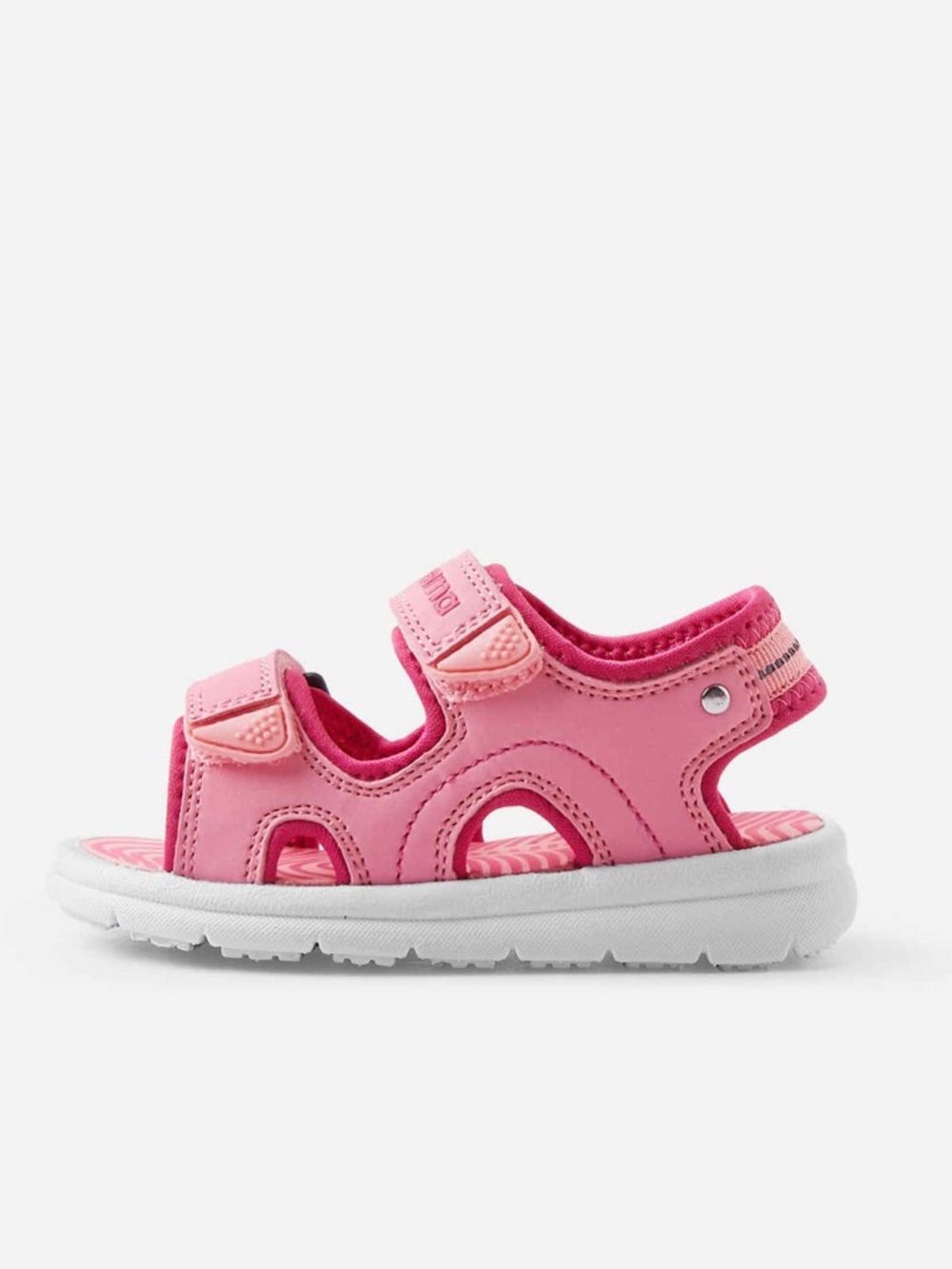 Reima Girls’ Bungee Sunset Pink Velcro Sandals—11 - Picture 6 of 15